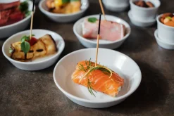 aperitifteller, rund