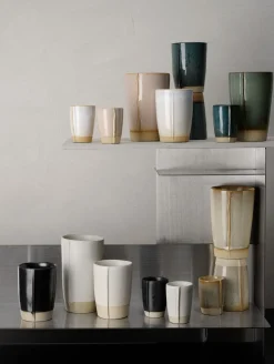 becher cappuccino, almond paste