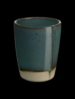 becher cappuccino, blueberry pie