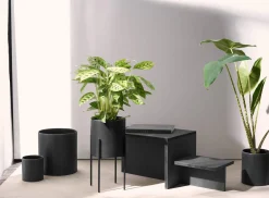 übertopf, black iron