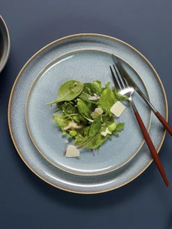 dessertteller, denim