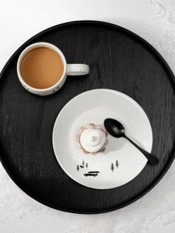 dessertteller, skidding xmas