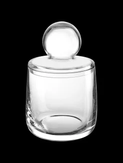 dose mit deckel, clear