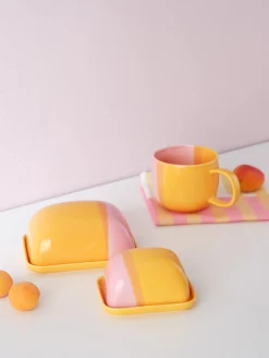 espressotasse, passion fruit smoothie