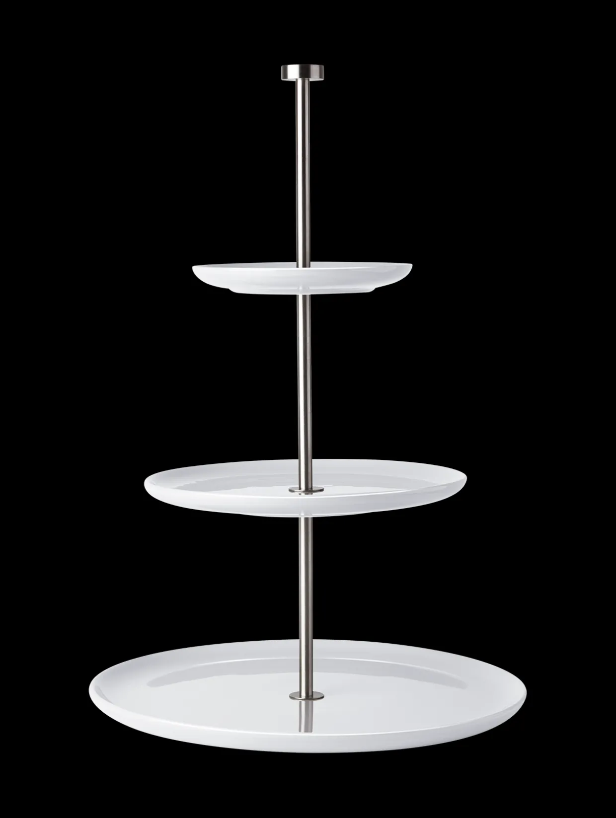 etagere 3-stufig, flach
