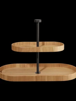 etagere 2-stufig, oval