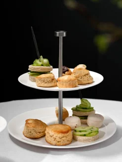 etagere 2-stufig, rund