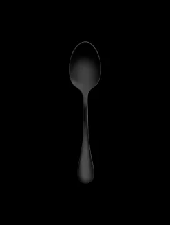 kaffeelöffel, schwarz matt