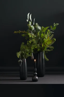 kerzenleuchter, black iron