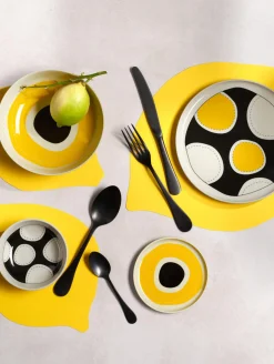 löffel, schwarz matt