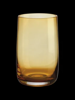longdrinkglas, amber