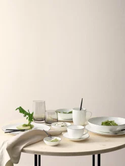 pasta-/suppenteller, ligne noire