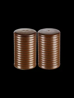 salz-/ pfefferstreuer set, brown