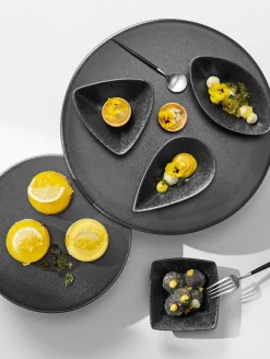 schälchen tropfen, black iron