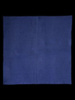 serviette, deep blue