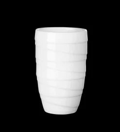 thermobecher twisted, weiß