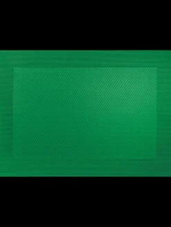 tischset, wacholder grün