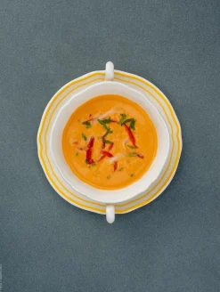 unterteller, für suppentasse mit 2 henkeln