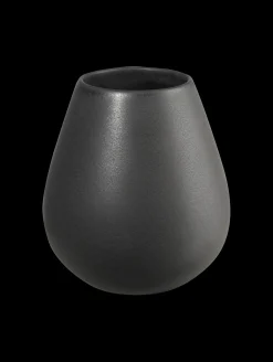 vase, black iron