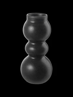 vase, black iron